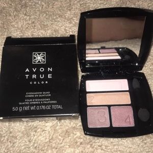 Avon true color eyeshadow quad never used